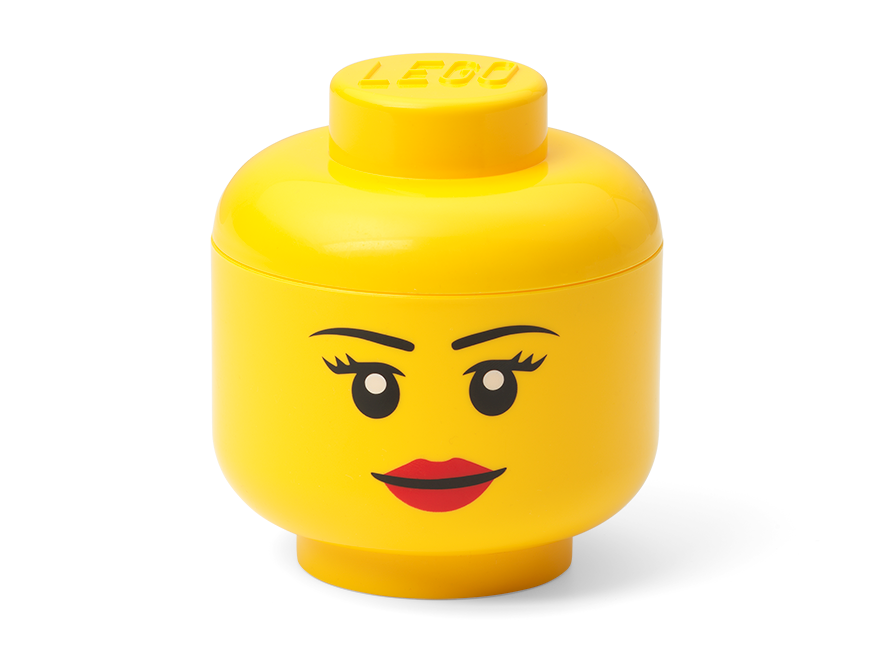 LEGO HEAD FEMALE GIRL SMILEY QUIRKY FOR MINIFIGURE NEW